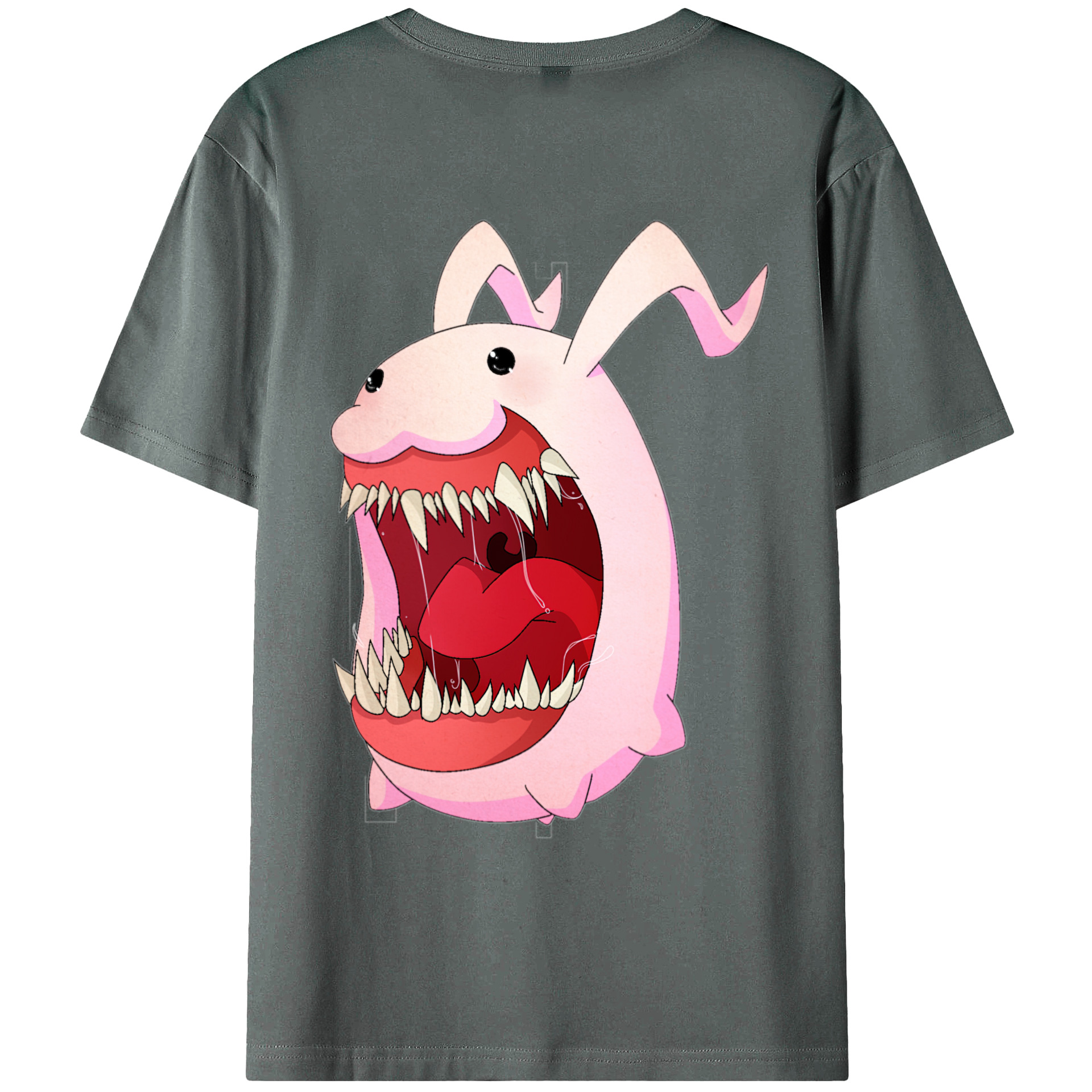 （画像用） Digimon デジタルモンスター/デジモン 綿100％ メンズ半袖Tシャツ（バックプリント） 通気性